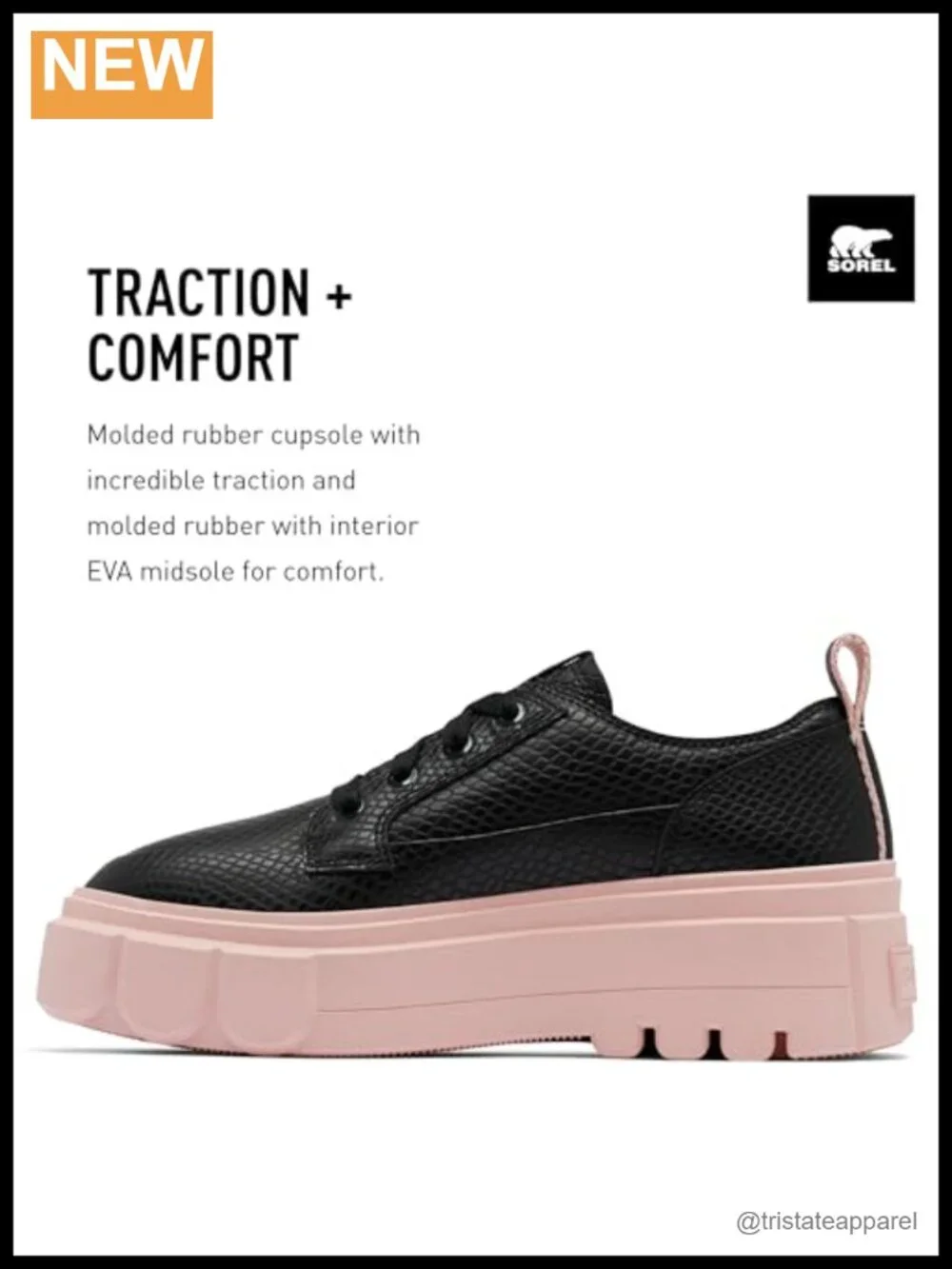 Waterproof Full-Grain Leather Lace-Up Ankle Boots Winter